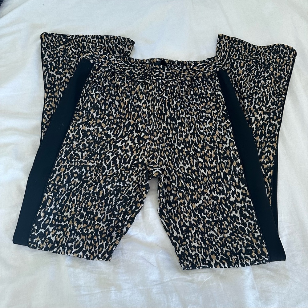 OTD leopard print track pants